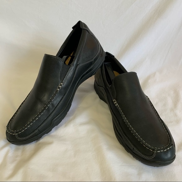 Cole Haan Other - Cole Haan Nike Air black leather loafers driving shoes men’s dress shoes comfort